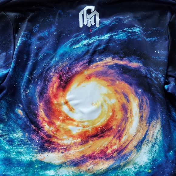 Into The AM Galaxy Hoodie Large Space All Over Print - Picture 7 of 12